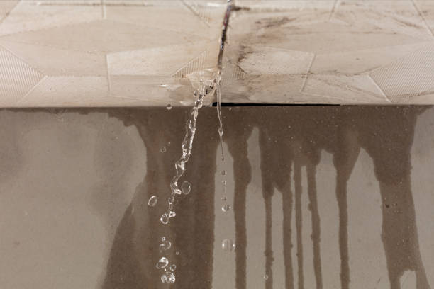 Professional Flood Damage Cleanup technician working in Cypress, CA